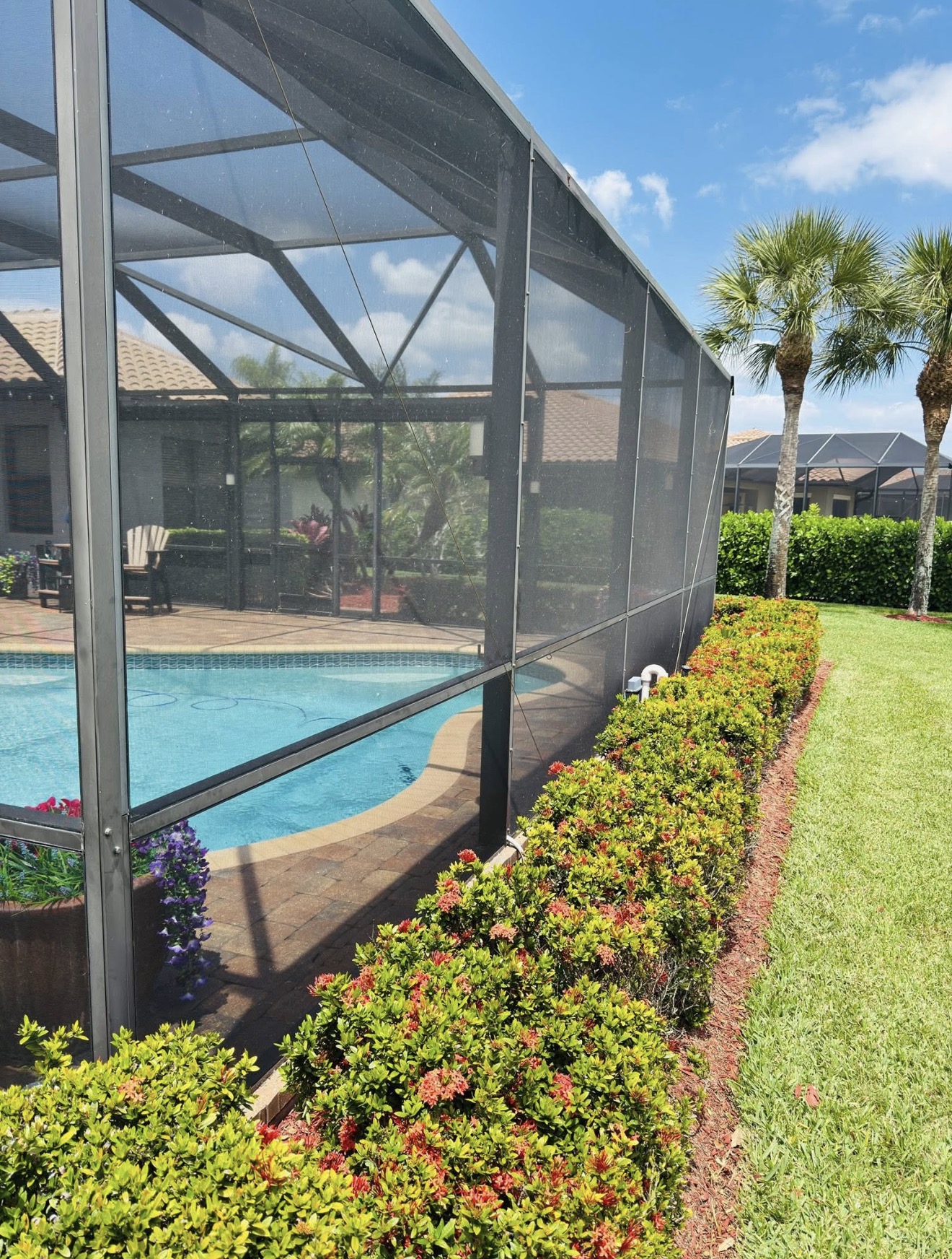 Lanai Rescreening Clips Lanai Screen Repair & Rescreens Cape Coral | Small & Tall Screens & More